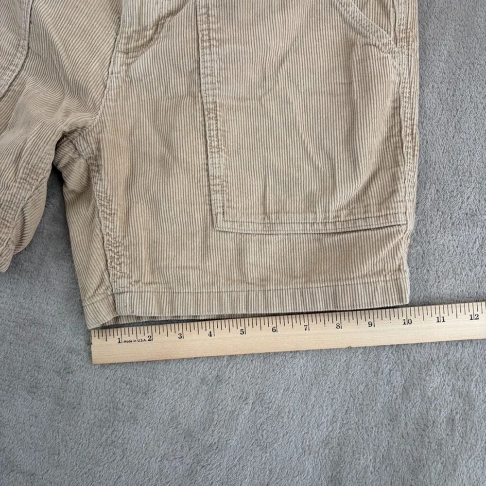 Patagonia Organic Cotton Cord Utility Shorts 6" in Beige Men Fits 28 (Tag 30) - Picture 7 of 8